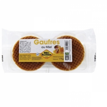 Gaufres au miel - 175 g