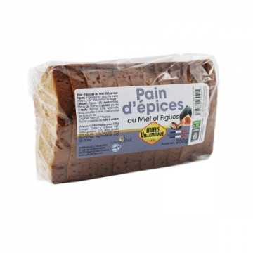 Pain d'épices au Miel et Figues - 250 g