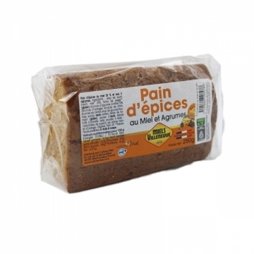 Pain d'épices au Miel et Agrumes - 250 g