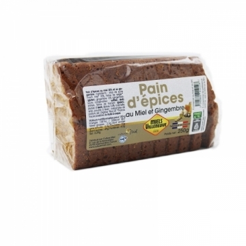 Pain d'épices au Miel et Gingembre - 250 g