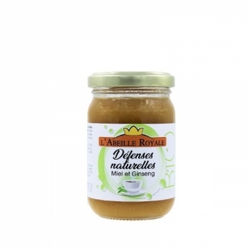 Défenses naturelles Miel et Ginseng Bio - 250 g