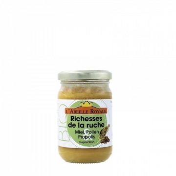 Miel Pollen et Propolis Bio - 250 g