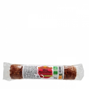 Mini Nonnettes Miel Framboise Bio - 60 g